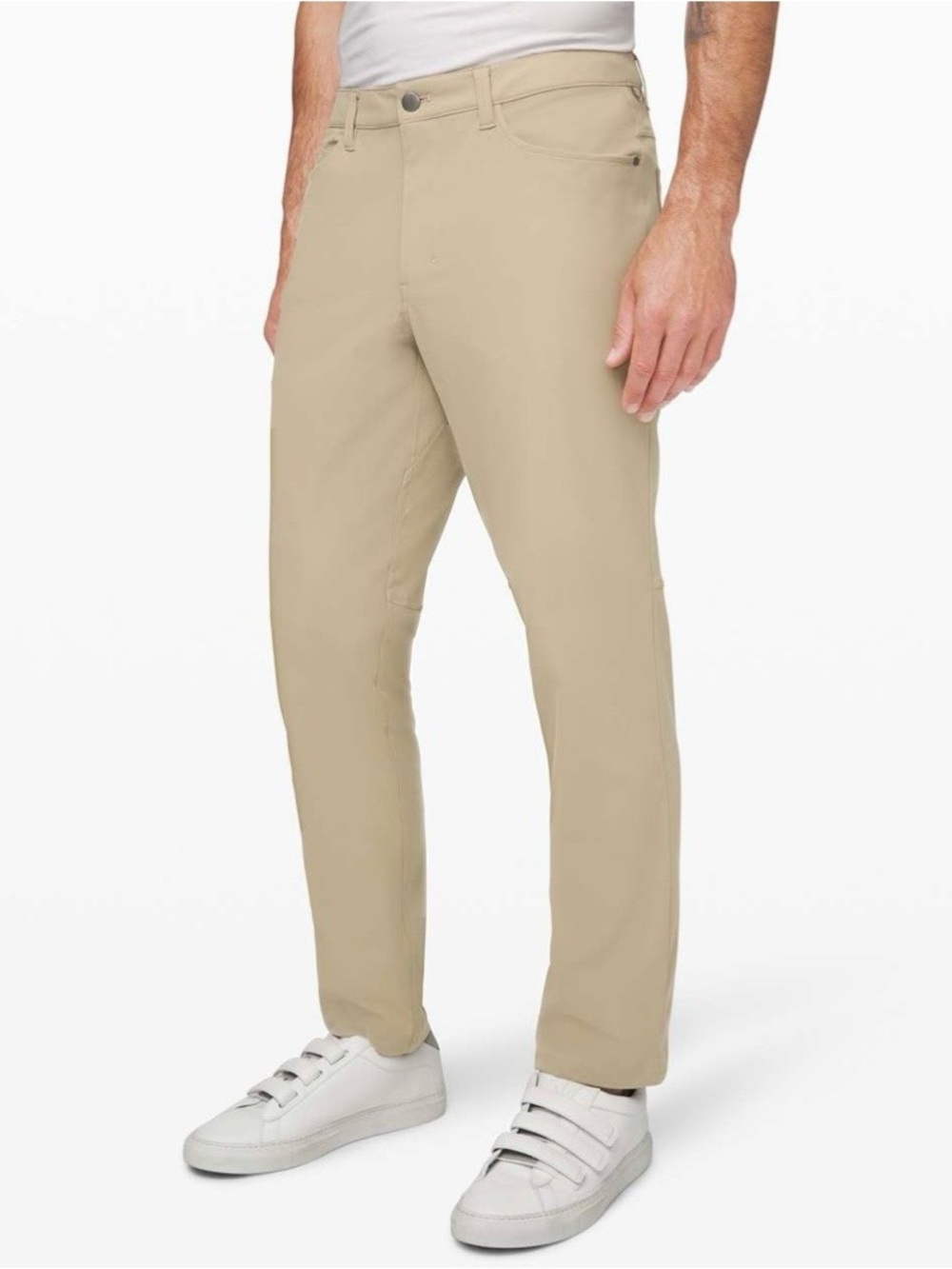 Lululemon Men's ABC Classic Fit 5-Pocket Warpstreme Pants Wacky Khaki 30x28